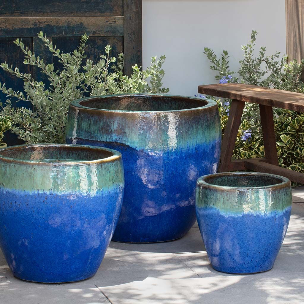 Glazed Pottery & Large Plant Pots for Outdoors