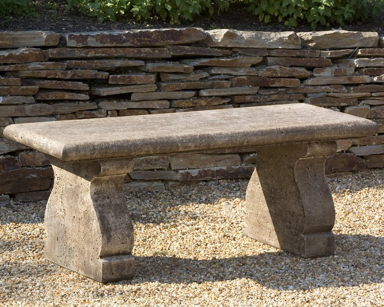 Cast 2025 stone bench