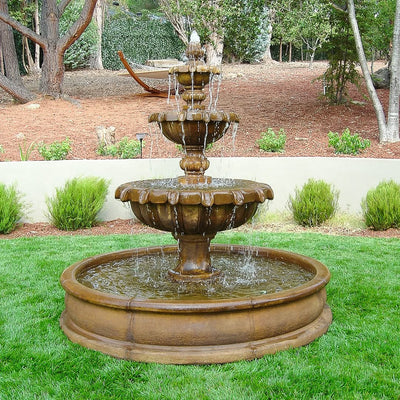 Chateau Pond Outdoor Water Fountain