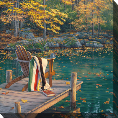 Alone Time Outdoor Canvas Art