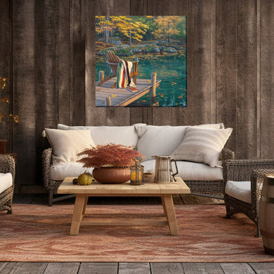 Alone Time Outdoor Canvas Art
