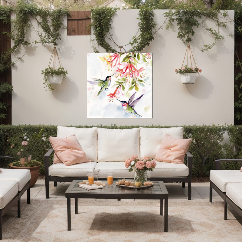 Flit & Flutter Outdoor Canvas Art