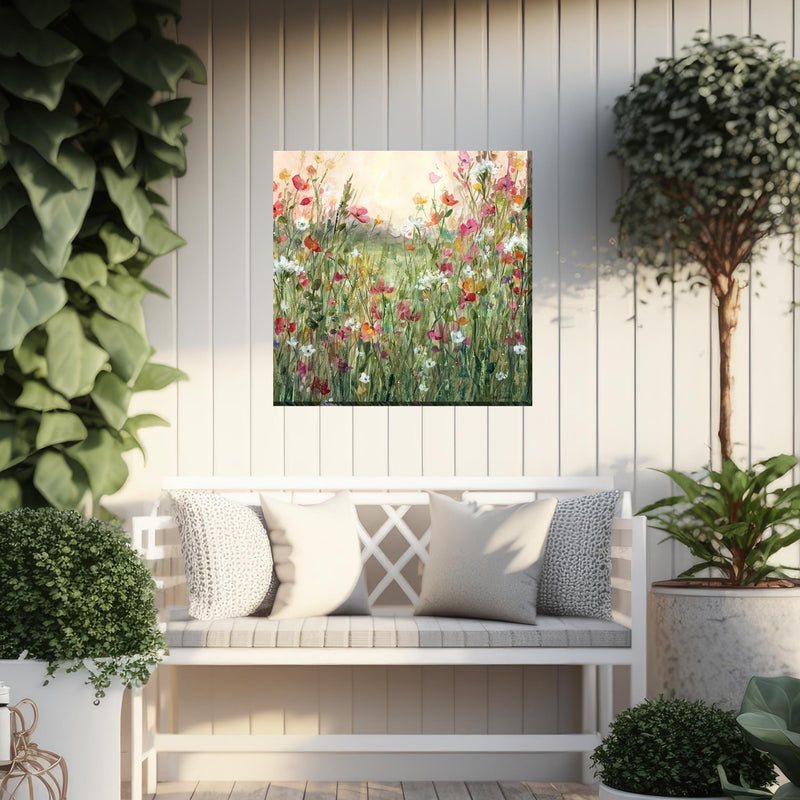 Farmstead Field Outdoor Canvas Art