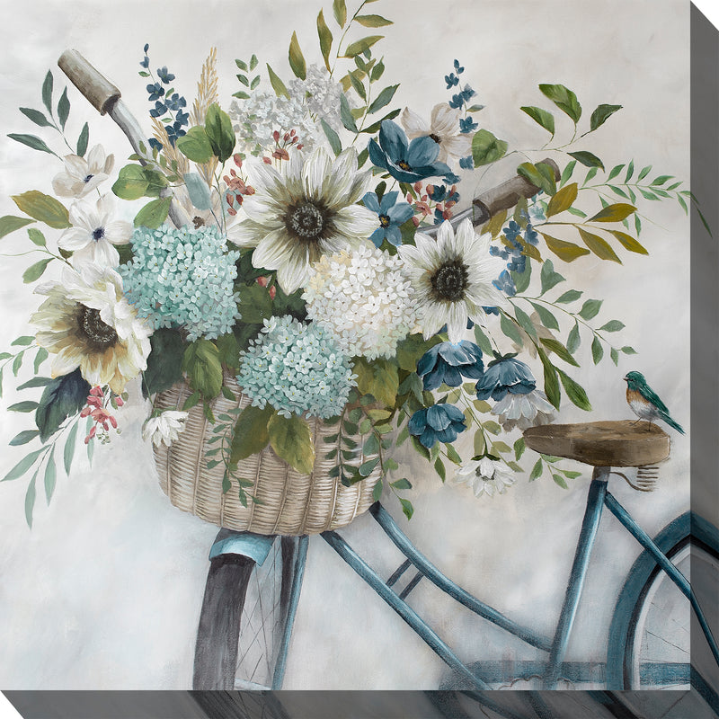 Brimming Basket Outdoor Canvas Art