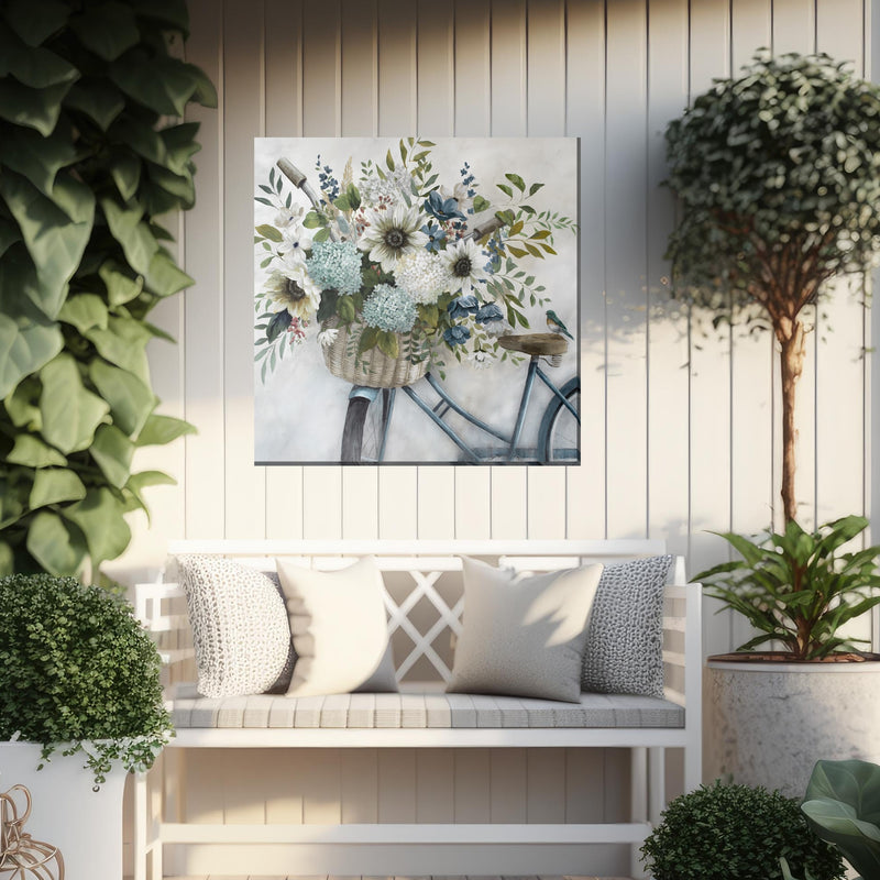 Brimming Basket Outdoor Canvas Art