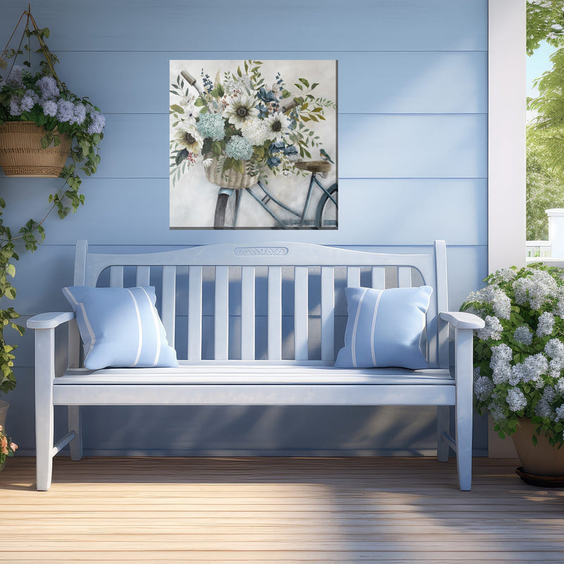 Brimming Basket Outdoor Canvas Art