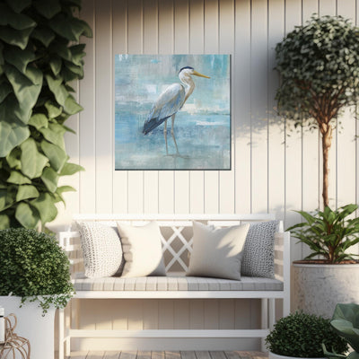 Silent Stance Outdoor Canvas Art