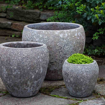 Symi Planter Set of 3 in Angkor Grey | Angkor Collection