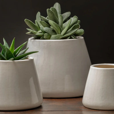 Artisan Pot Large | Cold Painted Terra Cotta Planter