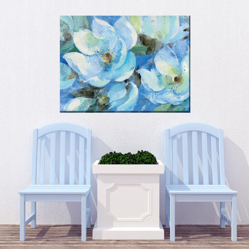 Baby Blue Eyes Canvas Wall Art