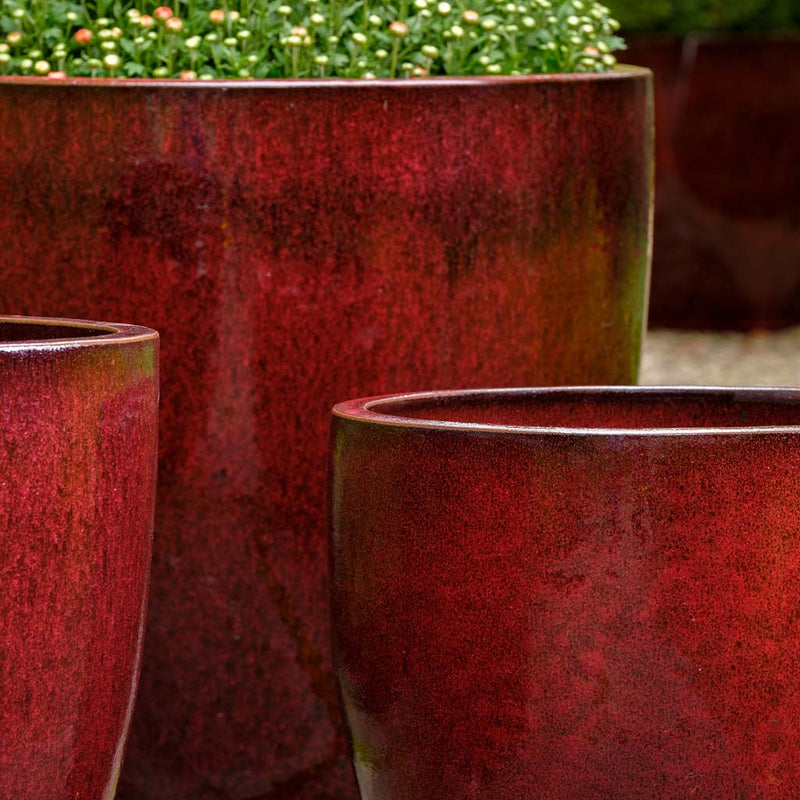 Rafi Planter Set of 3 | Glazed Collection