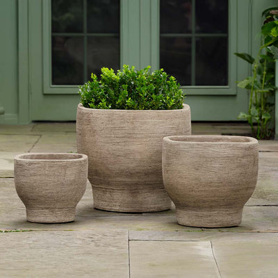 Vail Planter Set of 3 | Glazed & Terra Cotta Collection