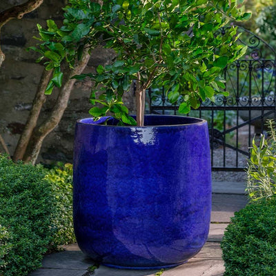 Caixa Extra Large Glazed Terra Cotta Planter