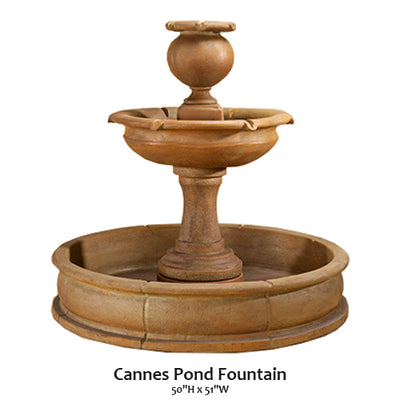 Cannes Pond Fountain