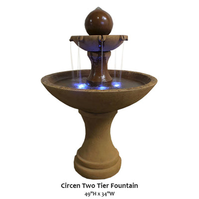 Circen Two Tier Fountain