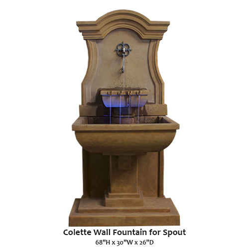 Colette Wall Fountain for Spout