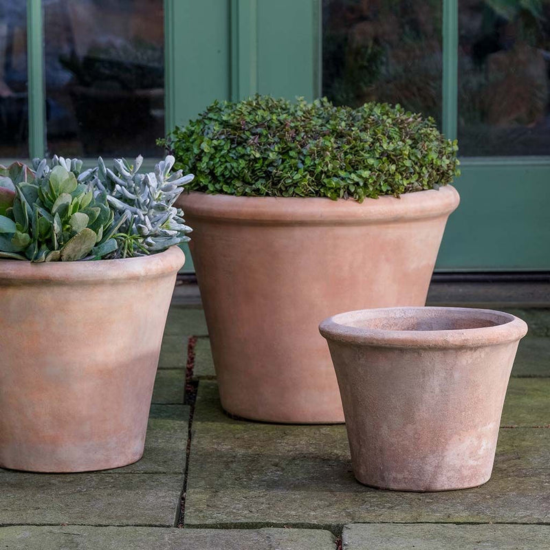 Cortona Terra Cotta Planter Set of 3