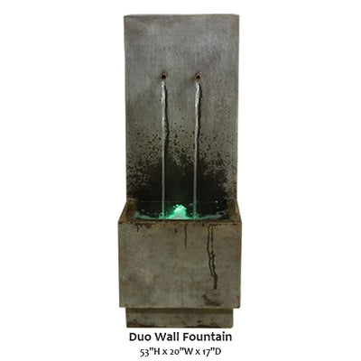 Duo Wall Fountain