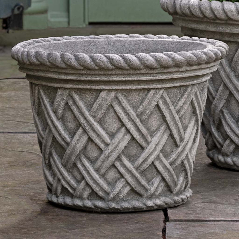 English Weave Medium Garden Planter