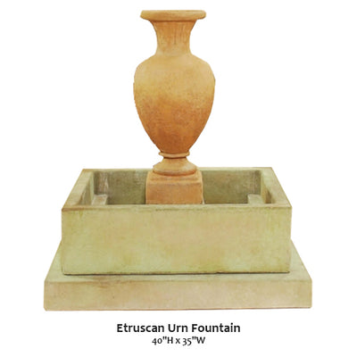 Etruscan Urn Fountain