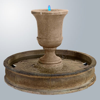 Fascea Urna Fountain With 51" Pond