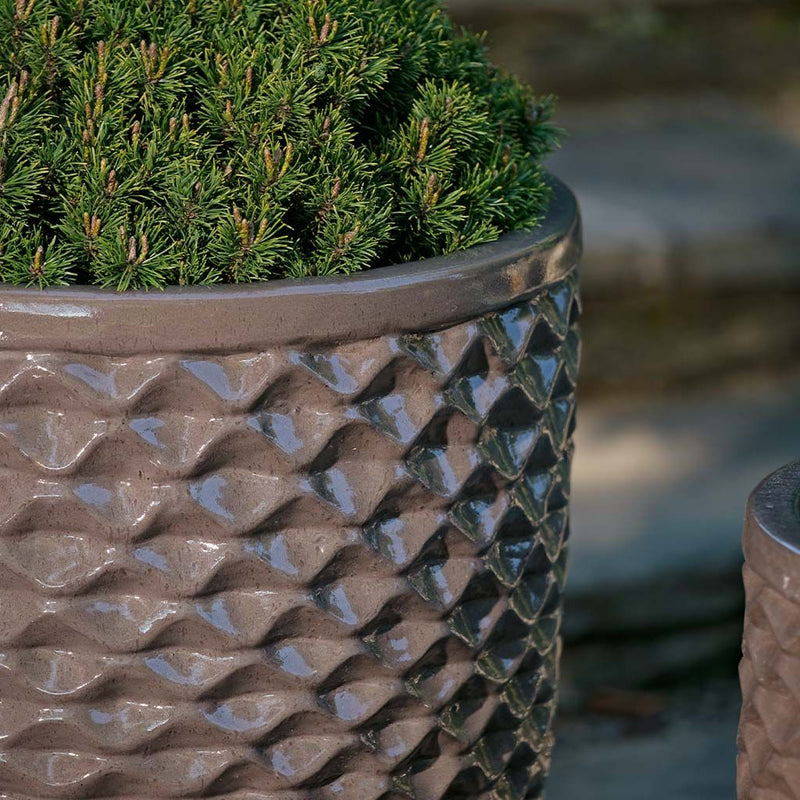 Tall Honeycomb Planter Nested Set of 4 | Glazed Collection