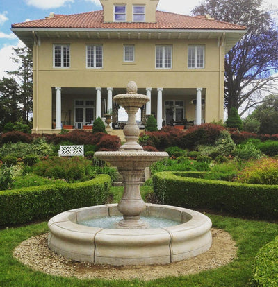 Four Seasons Outdoor Fountain with Fiore Pond | Large Fountain