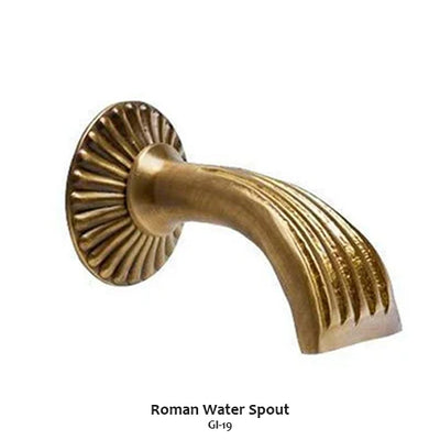 Montefalco Corner Fountain For Bronze Spout