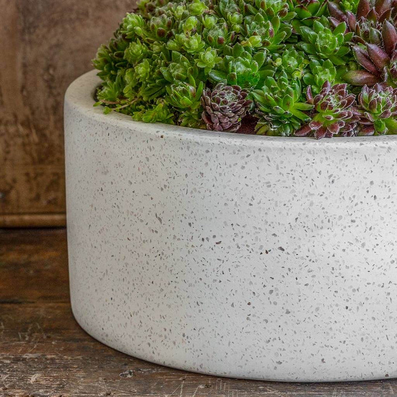 Geo Cylinder Planter Set of 4 | Fiber Cement Collection