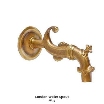 Tall Etruria Urn Wall Fountain For Spout