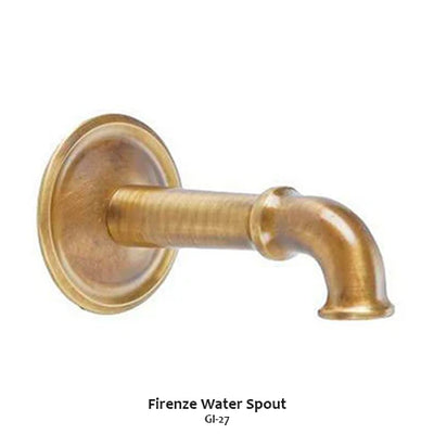 Anduze Wall Fountain Tall For Spout