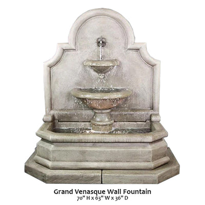 Grand Venasque Wall Fountain