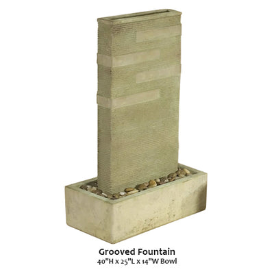 Grooved Fountain