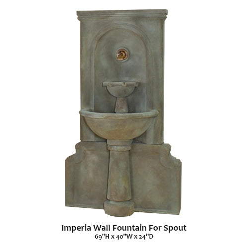 Imperia Wall Fountain For Spout