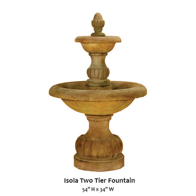 Isola Two Tier Fountain