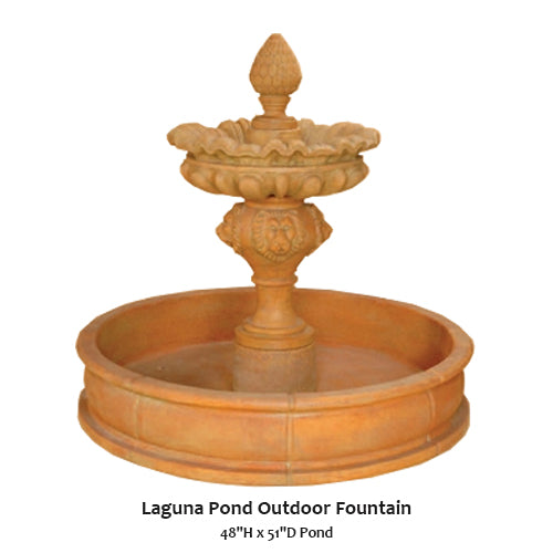 Laguna Pond Outdoor Fountain