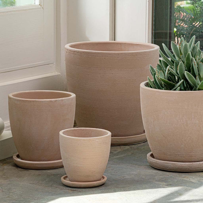 Lara Planter Nested Set of 4 | Terra Cotta Collection