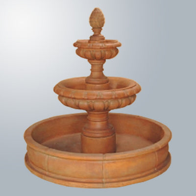 Lombardina Two Tier Pond Fountain