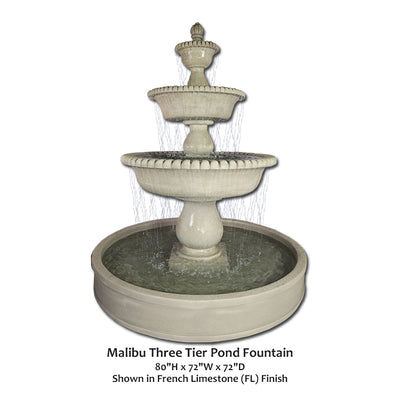 Malibu Three Tier Pond Fountain