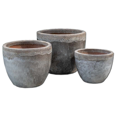 Marcel Planter Nested Set of 3 | Glazed Collection