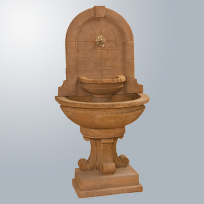 Montefalco Wall Fountain For Bronze Spout