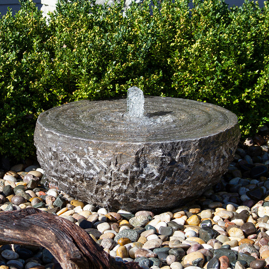 Polished Rock Water Fountain | Bird Bath Fountain | Rock Garden Fountain | Garden Fountain hotsell | Garden Décor | Rock Fountain | Garden Ornament