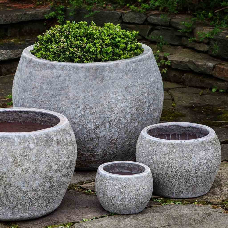 Naxos Planter Set of 4 in Angkor Grey | Angkor Collection
