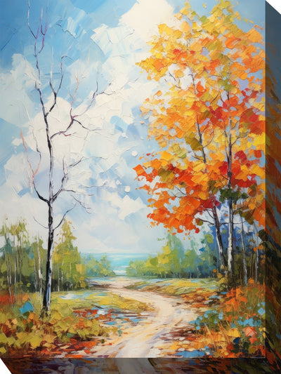 Going The Backway Outdoor Canvas Art