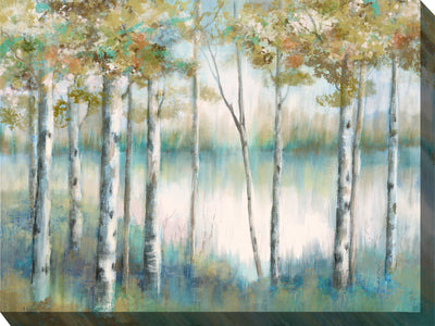 Riverside Thicket Outdoor Canvas Art