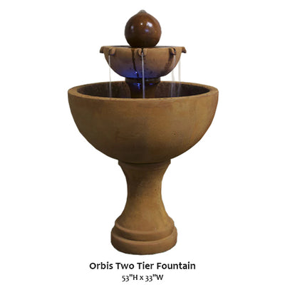 Orbis Two Tier Fountain