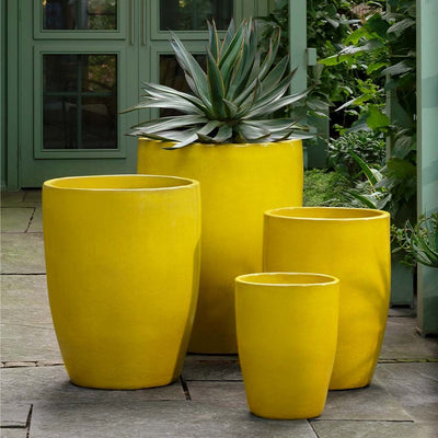 Perla Glazed Planter Nested Set of 4