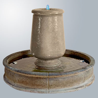 Planum Urna Fountain With 51" Pond