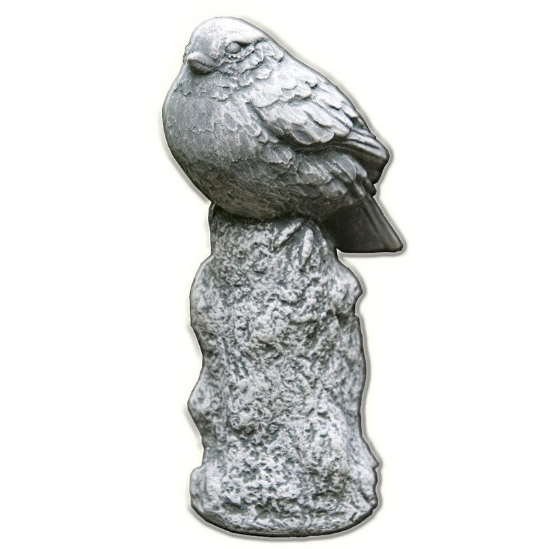 Resting Bird Cast Stone Garden Statue