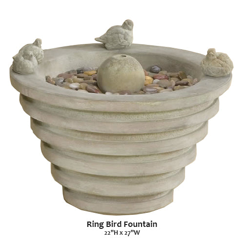 Ring Bird Fountain